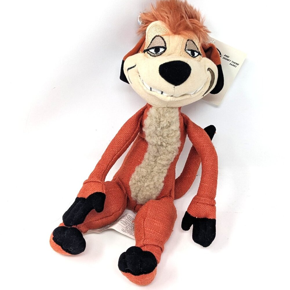 Lion King Broadway Debut Timon Disney Bean Bag Plush 11" NWT 1997 Disney